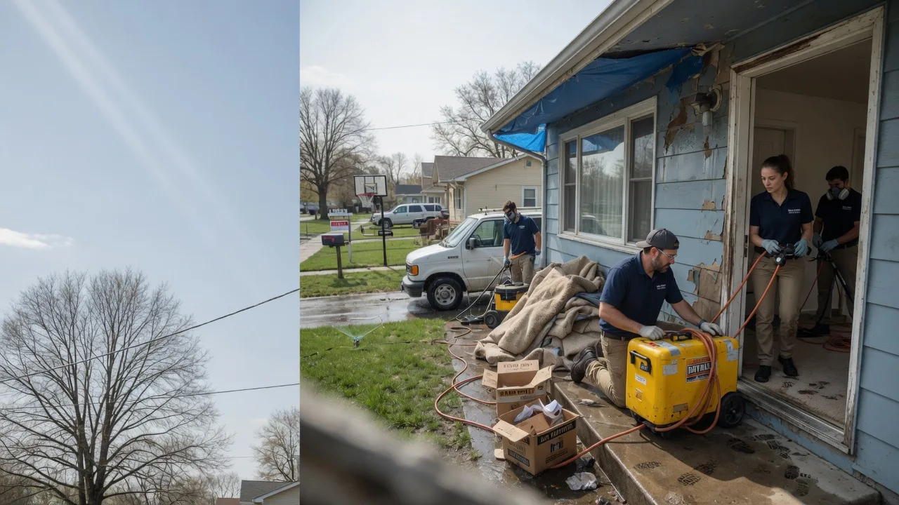 Basement Flood Cleanup in Hillsboro, WI near me